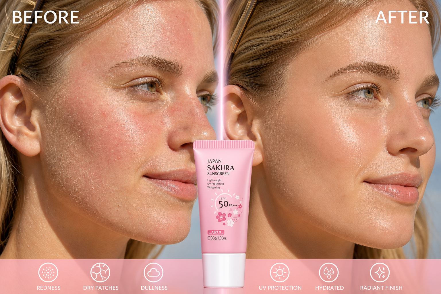 Crème Solaire Sakura SPF50+