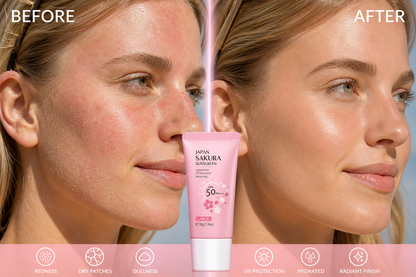 Crème Solaire Sakura SPF50 PA+++ — Protection UV Japonaise